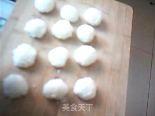双味糯米球的做法步骤：2