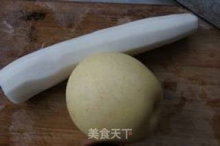 止咳润肺--白萝卜梨汤的做法步骤：1