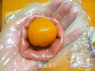 南瓜馅冰皮月饼的做法步骤：11