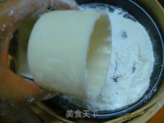 南瓜馅冰皮月饼的做法步骤：14