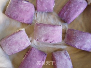 奶香双色馒头的做法步骤：13