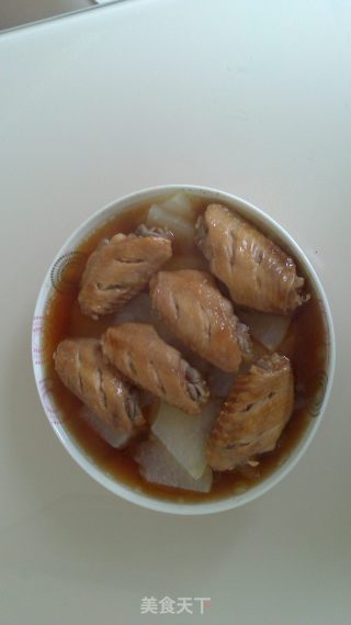 冬瓜蒸翅中的做法步骤：8