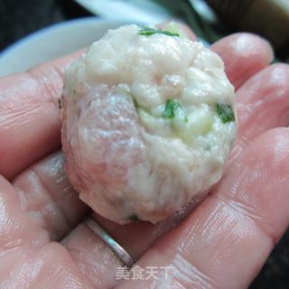猪肉丸子的做法步骤：5
