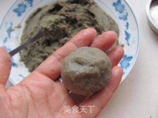 绿豆蛋黄酥的做法步骤：12