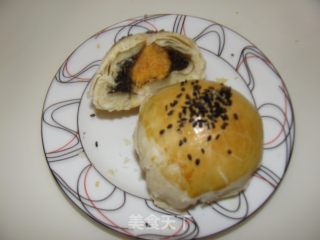 绿豆蛋黄酥的做法步骤：20