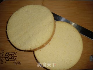 香橙慕斯蛋糕的做法步骤：2