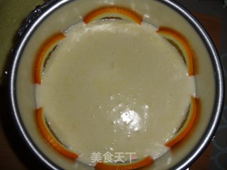 香橙慕斯蛋糕的做法步骤：11