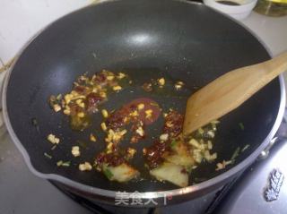 白菜炝猪肝的做法步骤：6