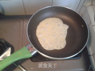 万能的印度飞饼哦--自制山寨版"手抓饼"的做法步骤：6