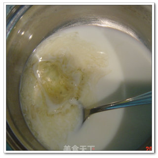 简单也可以很美味------雪花椰香奶冻的做法步骤：4