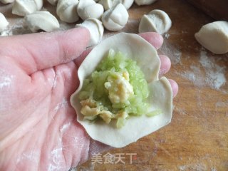 黄瓜鸡蛋水饺的做法步骤：6