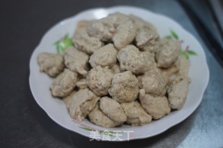 入口即化的豆腐肉丸子的做法步骤：5