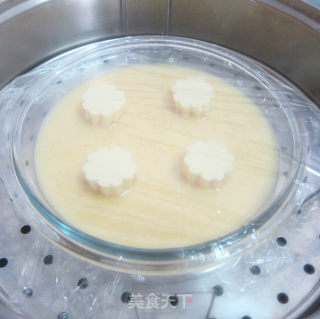 玉子豆腐蒸蛋的做法步骤：7