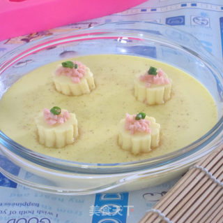 玉子豆腐蒸蛋的做法步骤：9