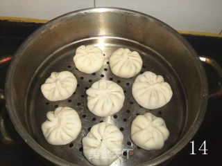 酱肉丁包子的做法步骤：14