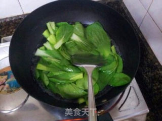 香菇油菜的做法步骤：7