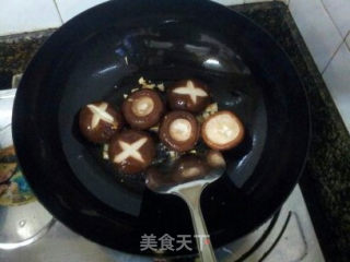 香菇油菜的做法步骤：11
