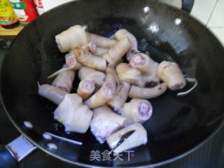 栗子烧猪尾的做法步骤：4