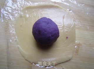 广式紫薯月饼的做法步骤：13