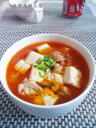 【麻辣鸡腿豆腐】的做法步骤：18