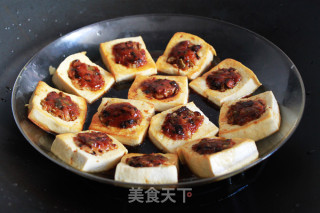 香菇肉末蒸酿豆腐的做法步骤：9