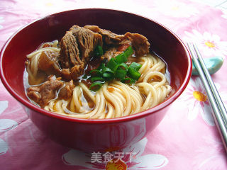 私房红烧牛肉面的做法步骤：11