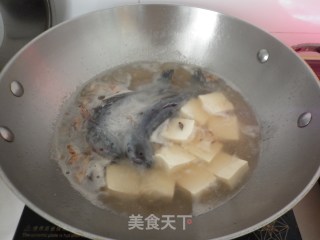 蟹虎炖嫩豆腐的做法步骤：6