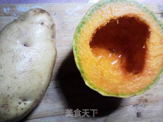 酱烧土豆南瓜块的做法步骤：1