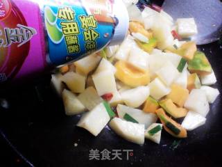 酱烧土豆南瓜块的做法步骤：11