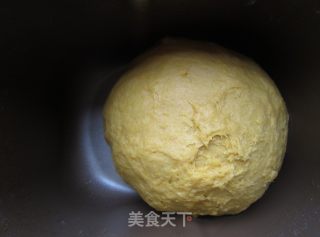 南瓜紫薯吐司的做法步骤：7