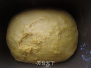 南瓜紫薯吐司的做法步骤：10