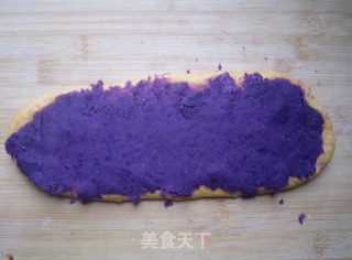 南瓜紫薯吐司的做法步骤：13