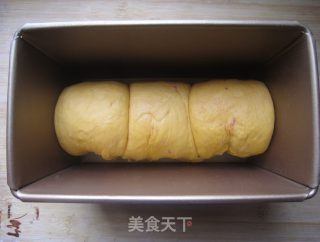 南瓜紫薯吐司的做法步骤：15