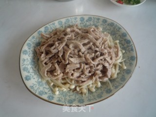 白灼里脊的做法步骤：8