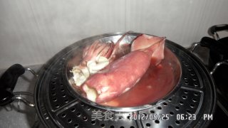 油泼鱿鱼的做法步骤：3