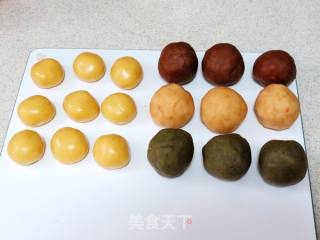 预热中秋之~~【三色馅广式月饼】的做法步骤：13