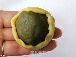 预热中秋之~~【三色馅广式月饼】的做法步骤：15