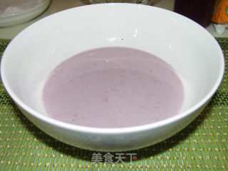五彩冰皮月饼的做法步骤：2