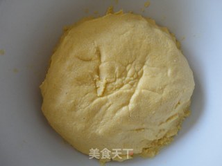 玉米面酸菜团子的做法步骤：2