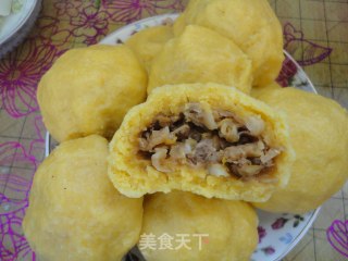 玉米面酸菜团子的做法步骤：11