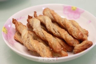 杏仁酥，酥条-叠被子的做法步骤：10