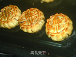 改版火腿月饼的做法步骤：15