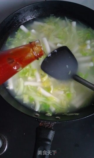 韩式家常版年糕（酸甜辣口味噢）的做法步骤：8