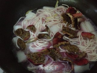 红菇养生系列之四——山药红菇面的做法步骤：7