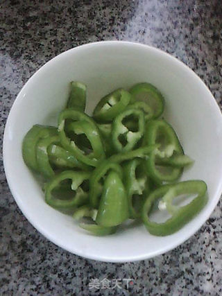 尖椒八爪鱼的做法步骤：2