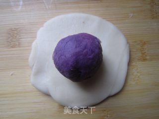 酥皮紫薯球的做法步骤：20