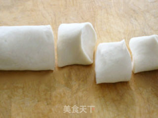 圆白菜素馅包子的做法步骤：11