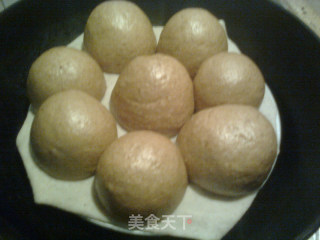 红糖小麦胚芽馒头（一次发酵成形）的做法步骤：12