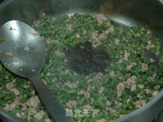 米饭杀手——榄菜肉末豇豆的做法步骤：7