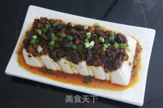 让平民豆腐瞬间变得活色生香——肉酱豆腐的做法步骤：9